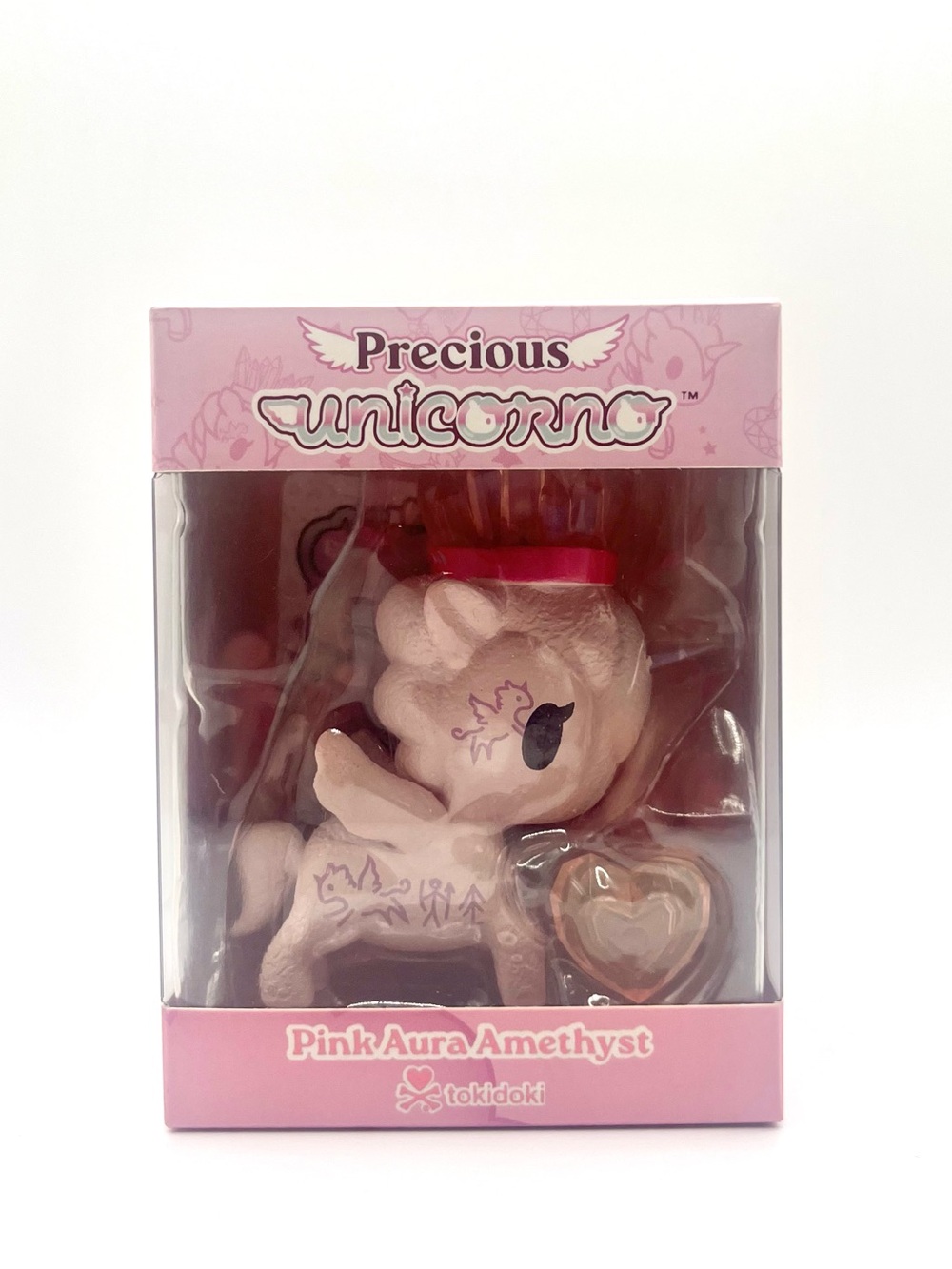 Tokidoki Precious Unicorno Pink Aura Amethyst